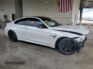 2016 BMW M4 with VIN WBS3R9C55GK708332, listed as a Copart auction lot 74582744 with Not Provided miles and Salvage Title. Bid and sale history available at carsss.com. Image 4.