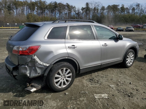 2010 Mazda CX-9 Sport with VIN JM3TB2MA2A0225759, listed as a Copart auction lot 43150095 with 119,130 mi miles and Salvage Title. Bid and sale history available at DreamBid. Image 3.