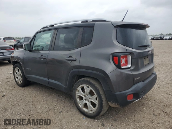 2016 Jeep Renegade Limited z VIN ZACCJADT5GPC52948, wystawiony jako Copart lot #50763015 z przebiegiem 42 824 mil mil oraz Szkoda całkowita • Salvage title. Historia ofert i sprzedaży dostępna na DreamBid. Obrazek 2.