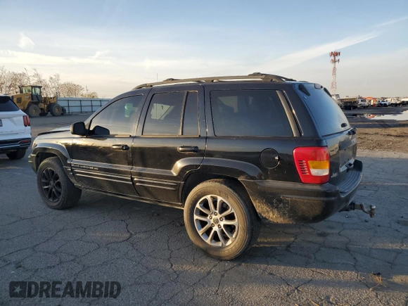 2001 Jeep Grand Cherokee Limited with VIN 1J4GX58S01C652737, listed as a Copart auction lot 81635494 with 175,498 mi miles and Salvage Title. Bid and sale history available at DreamBid. Image 2.