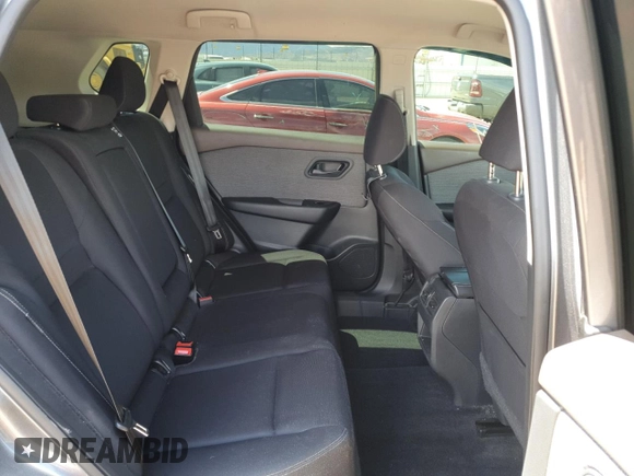 2023 Nissan Rogue S with VIN 5N1BT3AB8PC744032, listed as a Copart auction lot 54912345 with 55,045 mi miles and Salvage title. Bid and sale history available at DreamBid. Image 11.