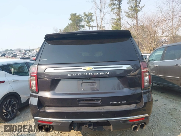 2023 Chevrolet Suburban Premier z VIN 1GNSKFKD4PR334079, wystawiony jako IAAI lot #41657744 z przebiegiem 61 409 mil mil oraz . Historia ofert i sprzedaży dostępna na DreamBid. Obrazek 16.