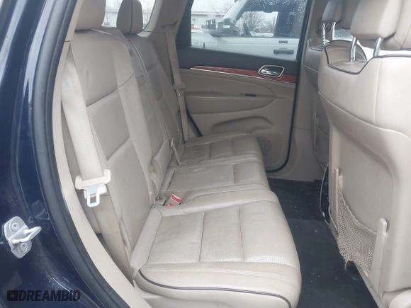 2012 Jeep Grand Cherokee Overland with VIN 1C4RJFCT9CC182216, listed as a IAAI auction lot 41490446 with 153,237 mi miles. Bid and sale history available at carsss.com. Image 8.