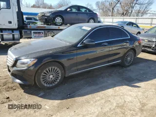 2016 Mercedes-Benz C C 300 Luxury with VIN 55SWF4KB0GU100530, listed as a Copart auction lot 47848485 with 140,387 mi miles and Salvage Title. Bid and sale history available at carsss.com. Image 1.