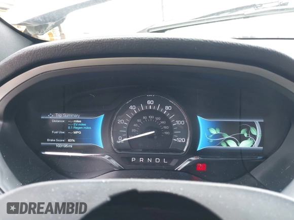 2017 Lincoln MKZ Hybrid Select with VIN 3LN6L5LUXHR634596, listed as a IAAI auction lot 42017138 with 103,195 mi miles and . Bid and sale history available at DreamBid. Image 7.
