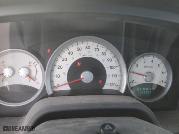 2006 Dodge Dakota Laramie with VIN 1D7HW58N16S527871, listed as a Copart auction lot 43589605 with 163,902 mi miles and Salvage Title. Bid and sale history available at carsss.com. Image 9.