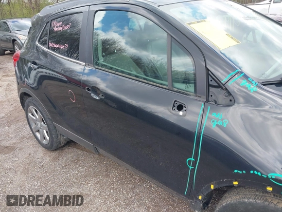 2014 Buick Encore Leather with VIN KL4CJCSB2EB751665, listed as a IAAI auction lot 41972107 with 94,177 mi miles and . Bid and sale history available at carsss.com. Image 12.
