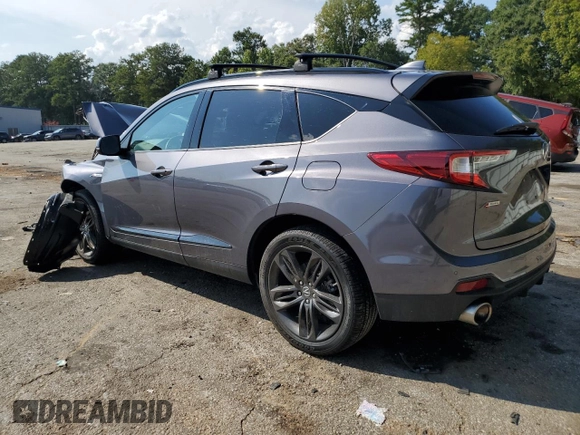 2020 Acura RDX w/A-Spec Pkg with VIN 5J8TC2H67LL041139, listed as a Copart auction lot 67703013 with 57,485 mi miles. Bid and sale history available at carsss.com. Image 2.