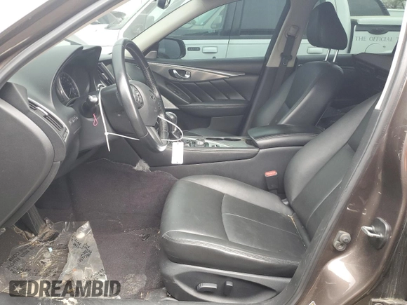 2017 Infiniti Q50 3.0t Premium with VIN JN1EV7AP6HM737836, listed as a Copart auction lot 52141883 with 123,927 mi miles and Clean Title. Bid and sale history available at carsss.com. Image 7.