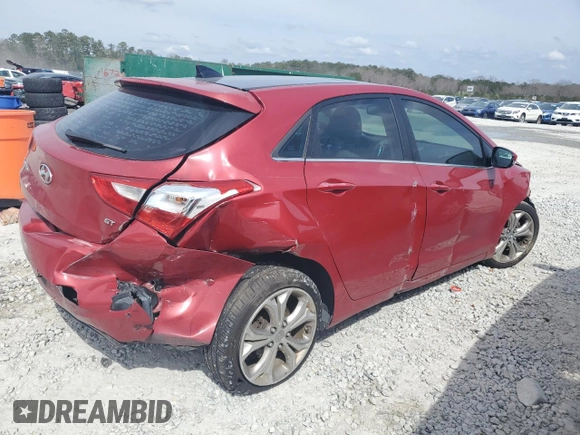 2013 Hyundai Elantra GT with VIN KMHD35LEXDU151905, listed as a Copart auction lot 49274175 with 135,516 mi miles and Salvage Title. Bid and sale history available at carsss.com. Image 3.