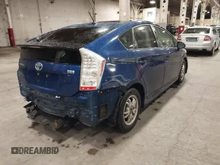 2011 Toyota Prius I with VIN JTDKN3DU0B0286265, listed as a IAAI auction lot 41848439 with 209,269 mi miles. Bid and sale history available at carsss.com. Image 4.