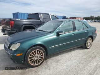 2001 Mercedes-Benz C 320 with VIN WDBRF64J51F046612, listed as a Copart auction lot 47940575 with Not Provided miles and Non Repairable. Bid and sale history available at carsss.com. Image 1.