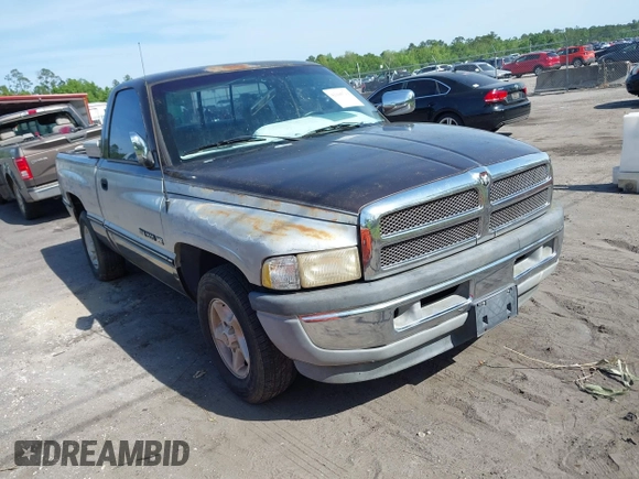 1997 Dodge 1500 z VIN 1B7HC16Y2VJ509957, wystawiony jako IAAI lot #42100719 z przebiegiem 133 165 mil mil oraz . Historia ofert i sprzedaży dostępna na DreamBid. Obrazek 1.