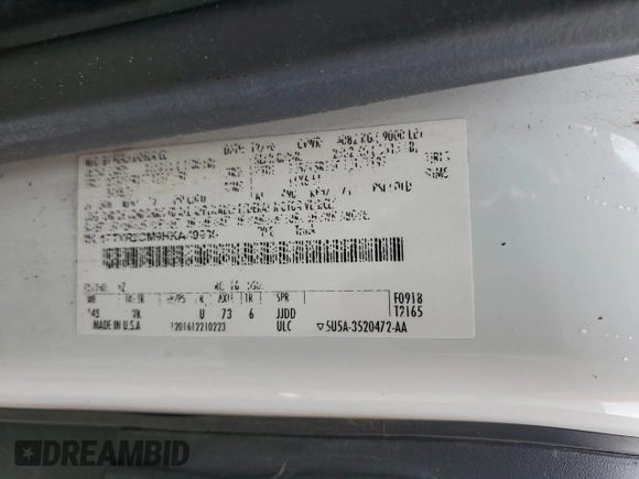 2017 Ford Transit с VIN 1FTYR2CM9HKA49930, выставлен на аукционе Copart как лот 56644425 с пробегом 115 274 миль миль и Списание • Salvage title. История ставок и продаж доступна на DreamBid. Изображение 14.