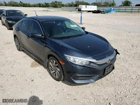 2017 Honda Civic Sedan EX with VIN 19XFC2F71HE082499, listed as a Copart auction lot 50242775 with 66,717 mi miles and Salvage Title. Bid and sale history available at carsss.com. Image 10.