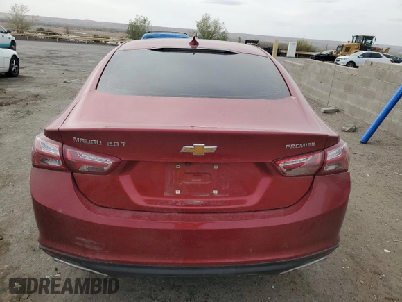 2022 Chevrolet Malibu Premier with VIN 1G1ZE5SXXNF117517, listed as a Copart auction lot 50658805 with 45,676 mi miles and Salvage Title. Bid and sale history available at DreamBid. Image 6.