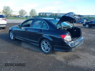 2013 Mercedes-Benz C 300 Sport with VIN WDDGF8AB7DA881054, listed as a IAAI auction lot 42138569 with 116,484 mi miles and . Bid and sale history available at carsss.com. Image 3.