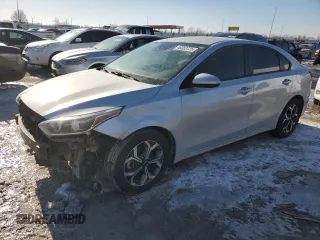 2019 Kia Forte LXS with VIN 3KPF24AD3KE105879, listed as a Copart auction lot 46083725 with 98,064 mi miles and Salvage Title. Bid and sale history available at DreamBid. Image 1.