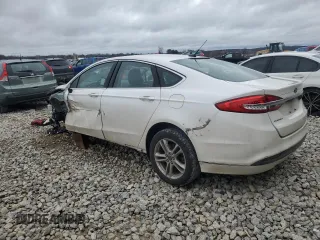 2018 Ford Fusion SE with VIN 3FA6P0HD0JR127576, listed as a Copart auction lot 81566924 with 84,099 mi miles and Salvage Title. Bid and sale history available at carsss.com. Image 2.