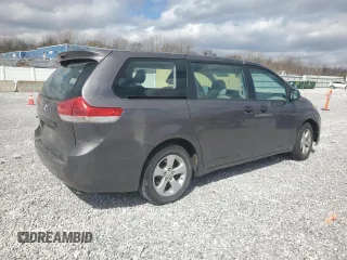 2012 Toyota Sienna with VIN 5TDZK3DC5CS279180, listed as a Copart auction lot 50034805 with 283,412 mi miles and Salvage Title. Bid and sale history available at carsss.com. Image 3.
