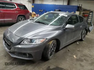 2014 Honda CR-Z EX with VIN JHMZF1D62ES000179, listed as a Copart auction lot 42004815 with 47,796 mi miles and Salvage Title. Bid and sale history available at carsss.com. Image 1.