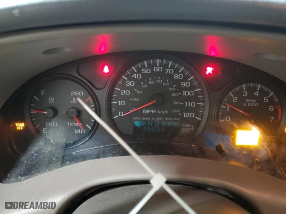2004 Chevrolet Impala LS with VIN 2G1WH52K949434257, listed as a Copart auction lot 49784685 with 254,767 mi miles and Salvage Title. Bid and sale history available at carsss.com. Image 9.
