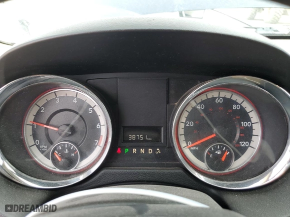 2016 Dodge Grand Caravan SE with VIN 2C4RDGBG4GR114498, listed as a Copart auction lot 49646355 with 38,751 mi miles and Salvage Title. Bid and sale history available at carsss.com. Image 9.