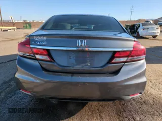 2015 Honda Civic Sedan LX with VIN 2HGFB2F58FH520309, listed as a Copart auction lot 51948955 with 139,775 mi miles and Salvage Title. Bid and sale history available at carsss.com. Image 6.