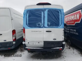 2024 Ford Transit Cargo with VIN 1FTBR1C88RKA39474, listed as a Copart auction lot 86339884 with Not Provided miles and Salvage Title. Bid and sale history available at DreamBid. Image 6.