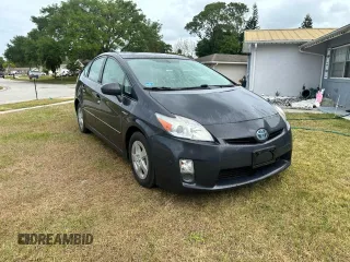 2010 Toyota Prius II with VIN JTDKN3DU0A0043442, listed as a Copart auction lot 51551745 with 212,472 mi miles and Clean Title. Bid and sale history available at carsss.com. Image 1.