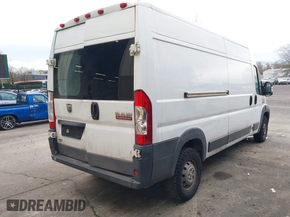 2017 Ram ProMaster Cargo with VIN 3C6TRVDG1HE526042, listed as a IAAI auction lot 41145214 with 157,653 mi miles and . Bid and sale history available at carsss.com. Image 4.
