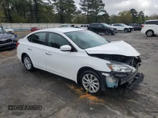 2018 Nissan Sentra SV with VIN 3N1AB7APXJL623524, listed as a Copart auction lot 49806565 with 101,809 mi miles and Salvage Title. Bid and sale history available at carsss.com. Image 4.