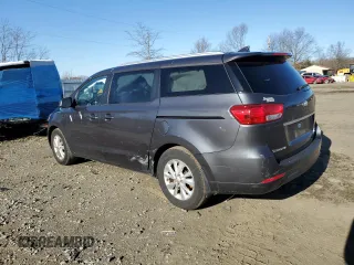 2016 Kia Sedona LX with VIN KNDMB5C13G6197234, listed as a Copart auction lot 49785995 with 87,207 mi miles and Salvage Title. Bid and sale history available at carsss.com. Image 2.