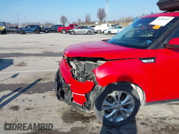 2015 Kia Soul + with VIN KNDJP3A57F7765296, listed as a IAAI auction lot 41108547 with 72,771 mi miles. Bid and sale history available at carsss.com. Image 18.