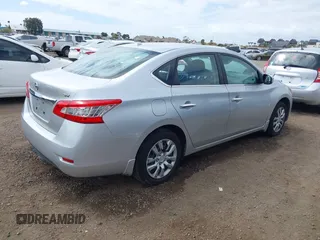 2015 Nissan Sentra SR with VIN 3N1AB7AP4FY290022, listed as a IAAI auction lot 42137106 with 106,189 mi miles and . Bid and sale history available at DreamBid. Image 4.