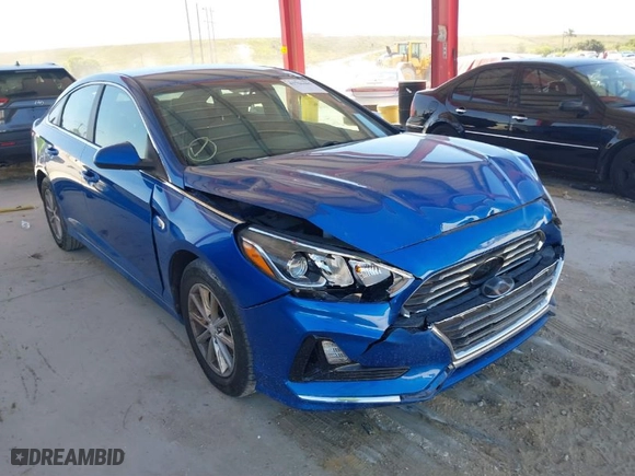 2019 Hyundai Sonata SE with VIN 5NPE24AF8KH755400, listed as a IAAI auction lot 41786485 with 63,431 mi miles. Bid and sale history available at carsss.com. Image 1.