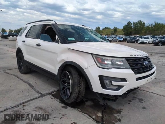 2017 Ford Explorer Sport с VIN 1FM5K8GT0HGC27525, выставлен на аукционе Copart как лот 61778735 с пробегом 177 423 миль миль и Списание • Salvage title. История ставок и продаж доступна на DreamBid. Изображение 15.
