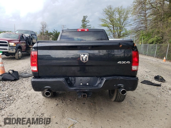 2017 Ram 1500 Express z VIN 1C6RR7FT7HS690036, wystawiony jako Copart lot #55170375 z przebiegiem 56 965 mil mil oraz Szkoda całkowita • Salvage title. Historia ofert i sprzedaży dostępna na DreamBid. Obrazek 6.