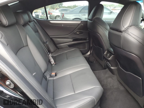 2024 Lexus ES 300h with VIN 58ABA1C15RU043954, listed as a Copart auction lot 44977915 with 9,880 mi miles and Salvage title. Bid and sale history available at DreamBid. Image 10.