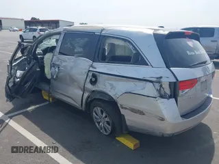 2014 Honda Odyssey EX-L with VIN 5FNRL5H68EB114079, listed as a IAAI auction lot 42117639 with Not Provided miles and . Bid and sale history available at carsss.com. Image 3.