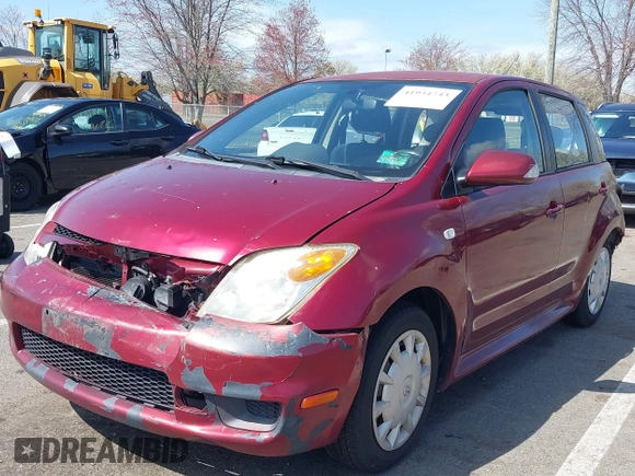 2006 Scion xA with VIN JTKKT624460149693, listed as a IAAI auction lot 41934743 with 208,974 mi miles. Bid and sale history available at carsss.com. Image 17.