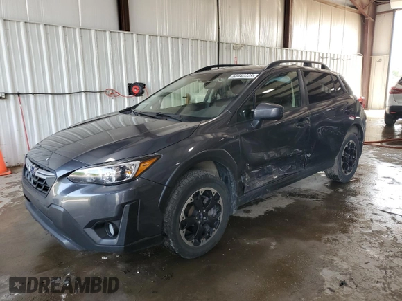 2021 Subaru Crosstrek Premium z VIN JF2GTAEC5MH222637, wystawiony jako Copart lot #60442225 z przebiegiem 34 597 mil mil oraz Szkoda całkowita • Salvage title. Historia ofert i sprzedaży dostępna na DreamBid. Obrazek 1.