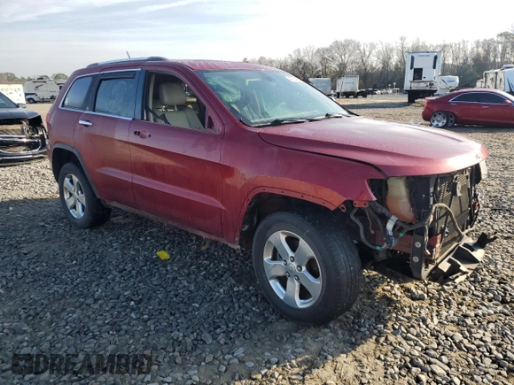 2012 Jeep Grand Cherokee Limited with VIN 1C4RJEBG6CC116270, listed as a Copart auction lot 43634525 with 155,342 mi miles and Salvage Title. Bid and sale history available at carsss.com. Image 4.