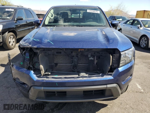 2022 Nissan Frontier S with VIN 1N6ED1EJXNN615051, listed as a Copart auction lot 54956615 with 46,826 mi miles and Salvage title. Bid and sale history available at DreamBid. Image 5.