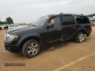 2013 Ford Expedition Max Limited z VIN 1FMJK1K54DEF21773, wystawiony jako Copart lot #53612995 z przebiegiem Nie podano mil oraz Szkoda całkowita • Salvage title. Historia ofert i sprzedaży dostępna na DreamBid. Obrazek 1.