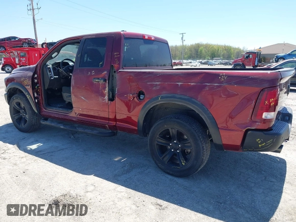 2022 Ram 1500 Warlock with VIN 1C6RR7GT6NS121205, listed as a IAAI auction lot 42207004 with 24,766 mi miles and . Bid and sale history available at DreamBid. Image 3.