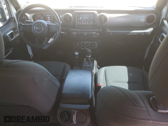2019 Jeep Wrangler Unlimited Sport S z VIN 1C4HJXDNXKW521919, wystawiony jako Copart lot #57626355 z przebiegiem 48 202 mil mil oraz Szkoda całkowita • Salvage title. Historia ofert i sprzedaży dostępna na DreamBid. Obrazek 8.