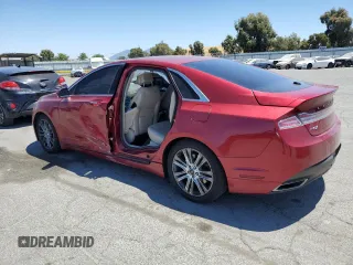 2016 Lincoln MKZ with VIN 3LN6L2GK9GR621263, listed as a Copart auction lot 61507285 with 119,395 mi miles and Salvage title. Bid and sale history available at DreamBid. Image 2.