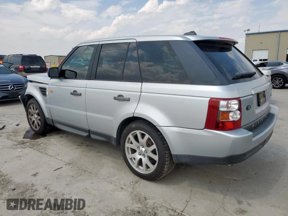2008 Land Rover Range Rover Sport HSE z VIN SALSF25468A170019, wystawiony jako Copart lot #59407925 z przebiegiem 171 041 mil mil oraz Szkoda całkowita • Salvage title. Historia ofert i sprzedaży dostępna na DreamBid. Obrazek 2.