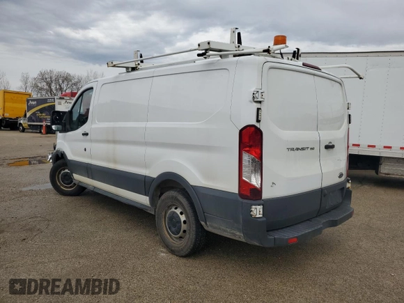 2015 Ford Transit Cargo with VIN 1FTNE1ZM5FKA17246, listed as a Copart auction lot 53280905 with 204,768 mi miles and Clean Title. Bid and sale history available at carsss.com. Image 2.